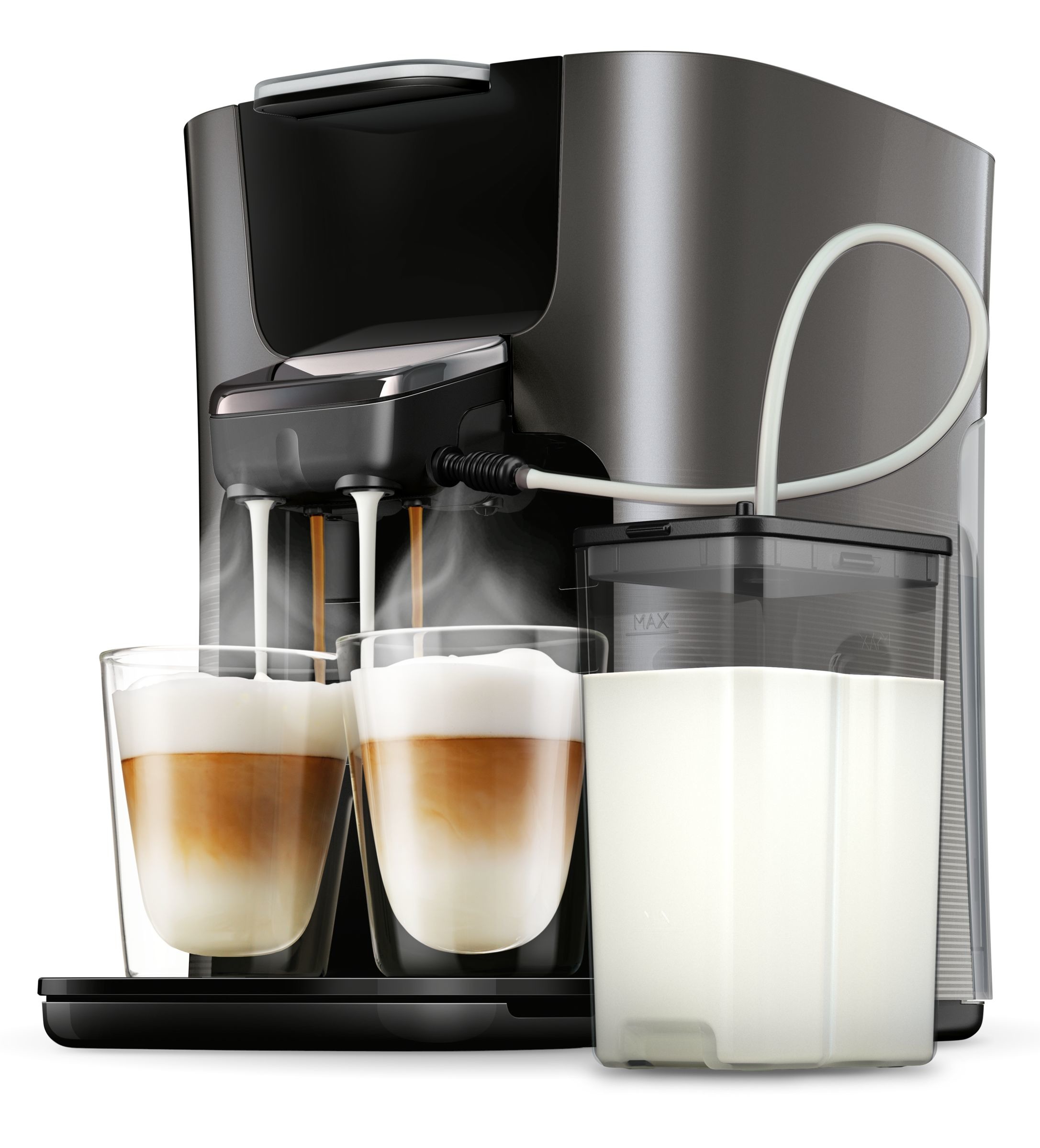 Senseo Koffiepadautomaat HD6574/50 Latte Duo, inclusief gratis toebehoren ter waarde van online kopen