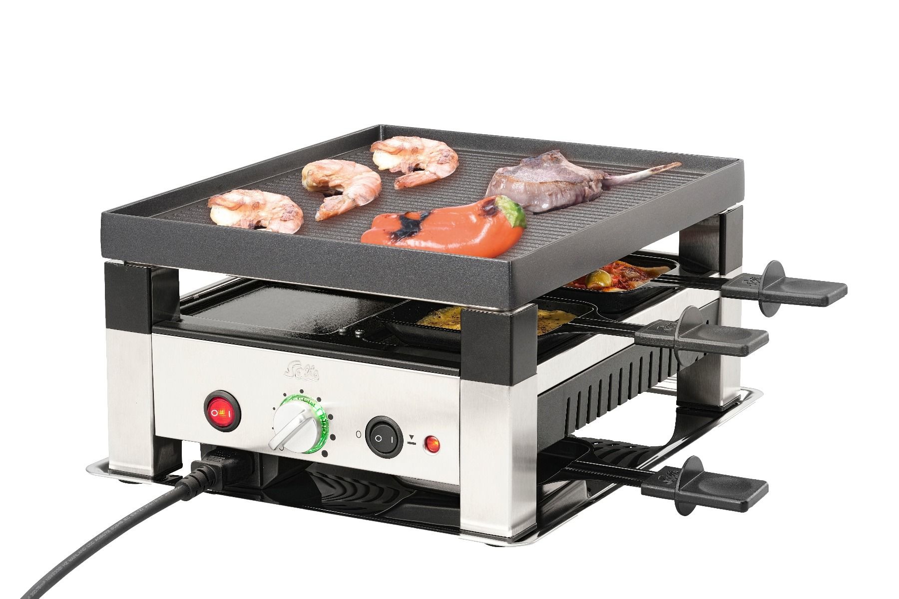 Solis 5 In 1 Table Grill For 4 7910 Gourmetstel 4 Personen Grill online kopen