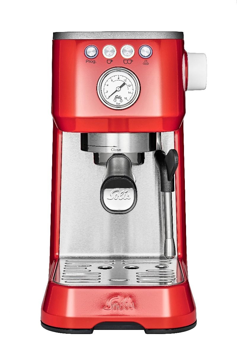 Solis Barista Perfetta Plus 1170 Espressomachine Pistonmachine Rood online kopen