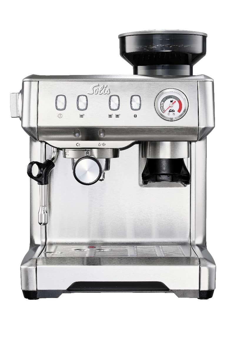 Solis 1018 Grind & Infuse Compact Espresso apparaat Rvs