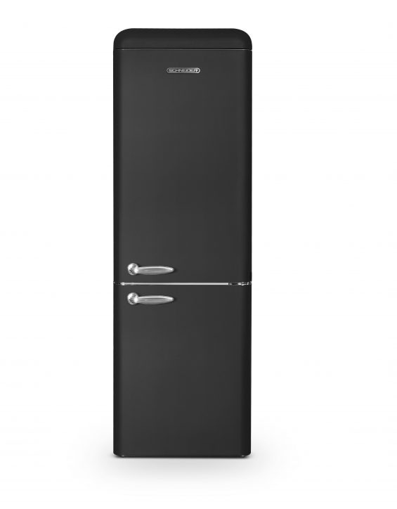 Schneider SCB300VB Koel-vriescombinatie Zwart