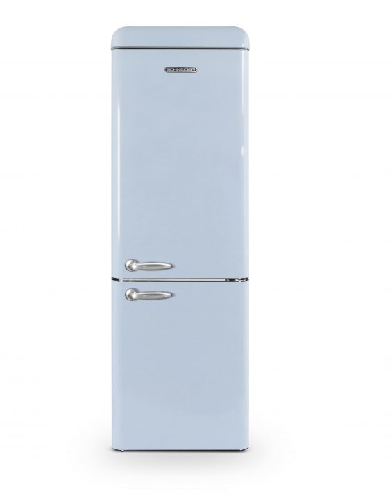 Schneider SCB300VBL Koel-vriescombinatie Blauw