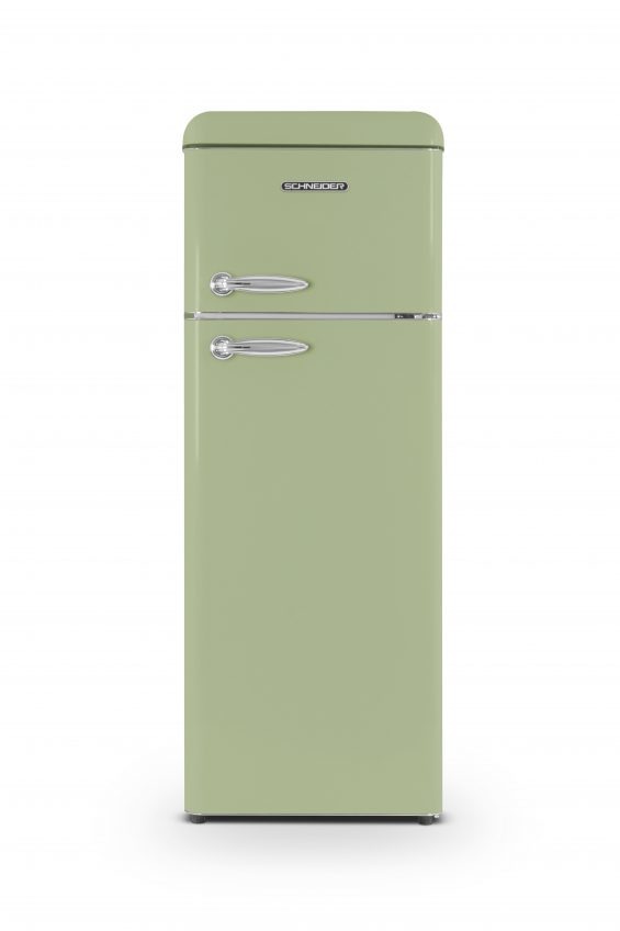 Schneider SCDD208VVA Koel-vriescombinatie Groen