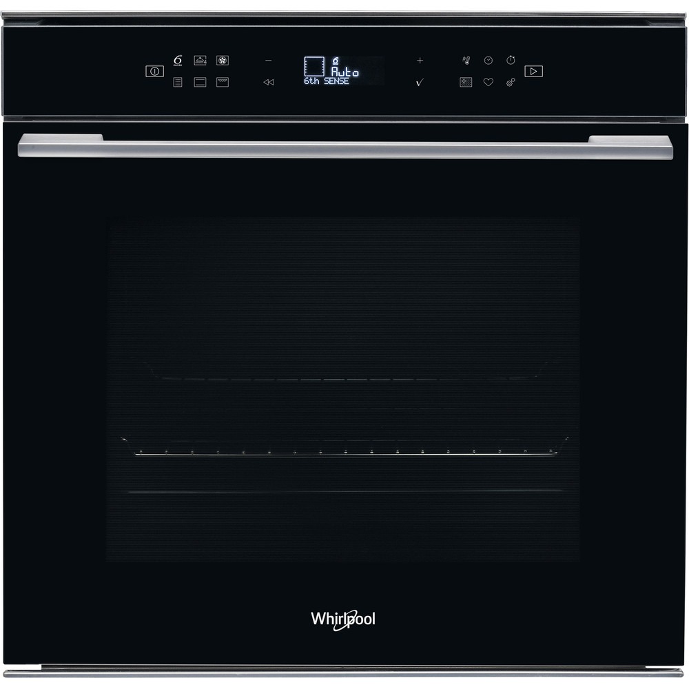 Whirlpool W7 OM4 4S1 P BL Inbouw oven Zwart