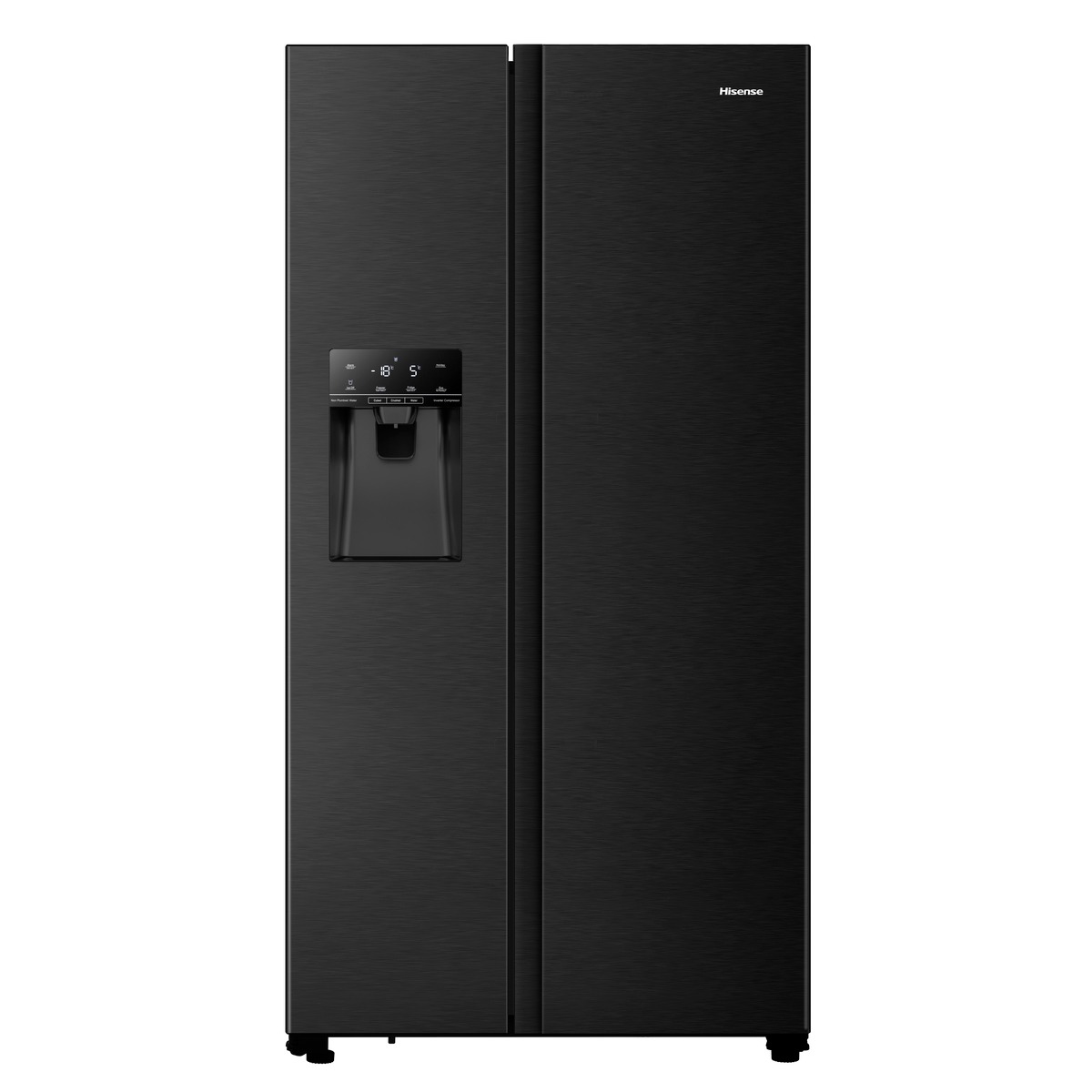 Hisense RS694N4TFE Amerikaanse koelkast Zwart online kopen