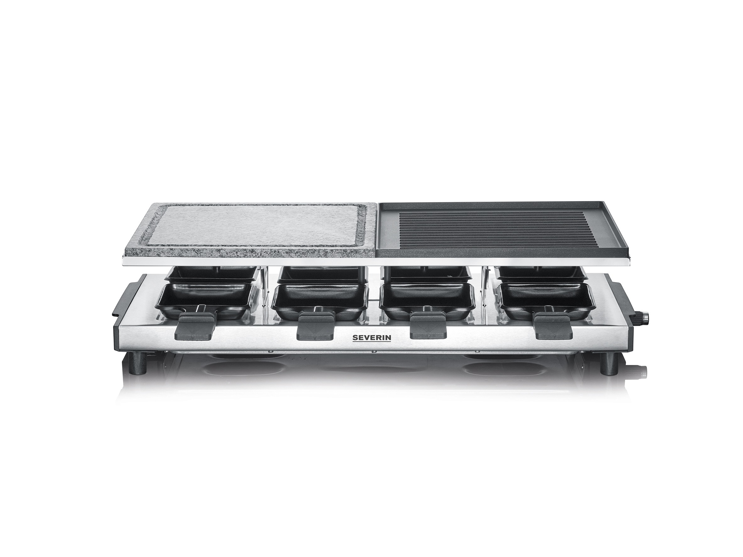 Severin RG2373 Steengrill Zwart online kopen