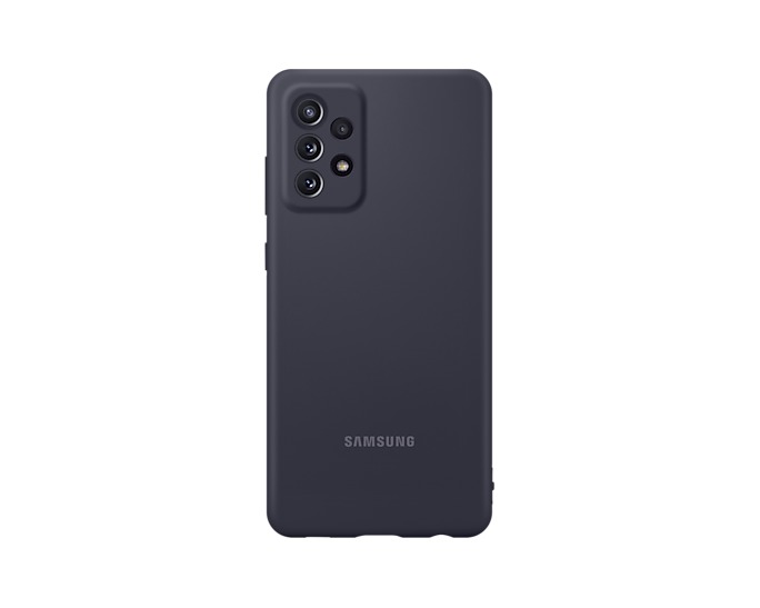 Samsung Galaxy A72 Siliconen Back Cover Zwart