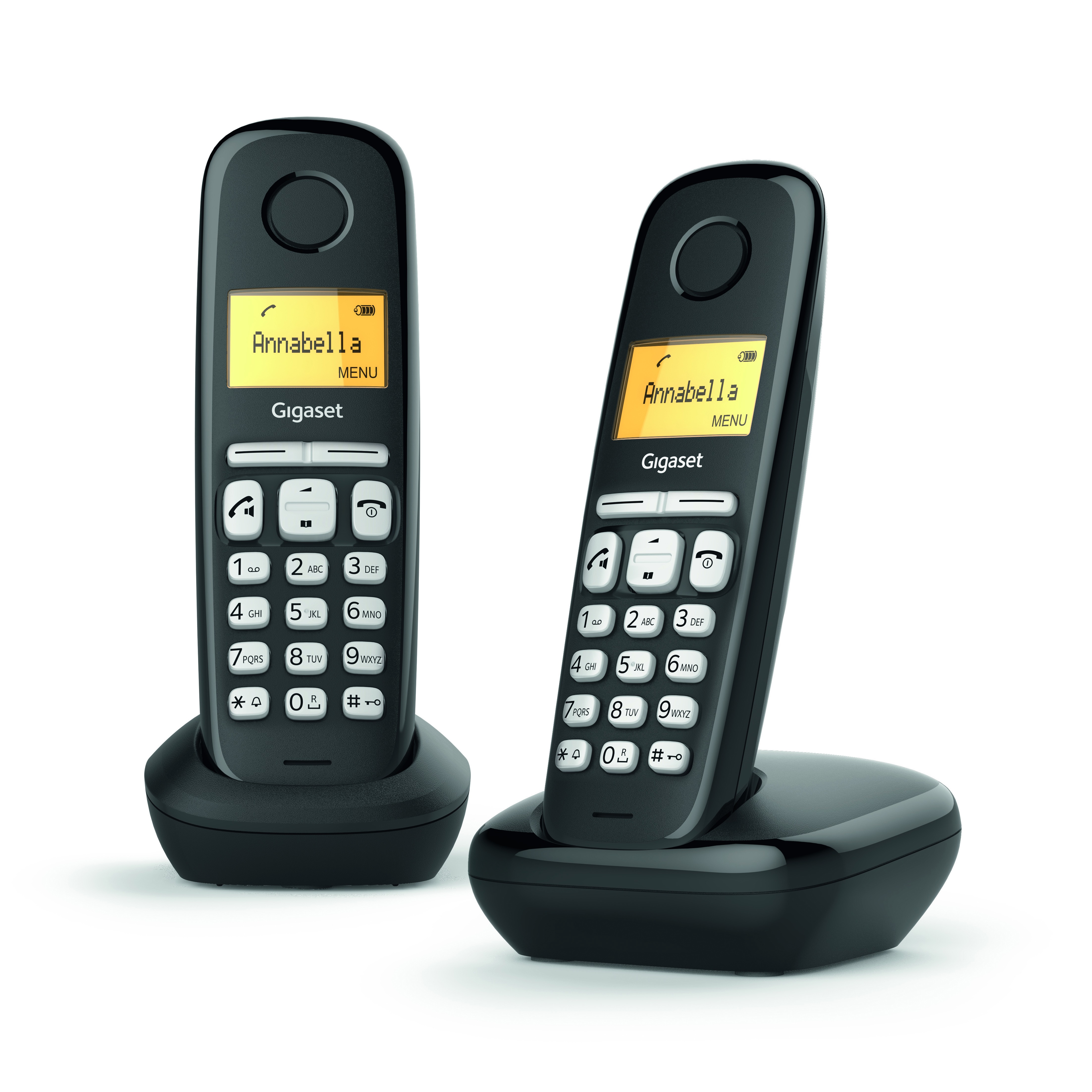 Gigaset AL380 Duo DECT Telefoon Zwart