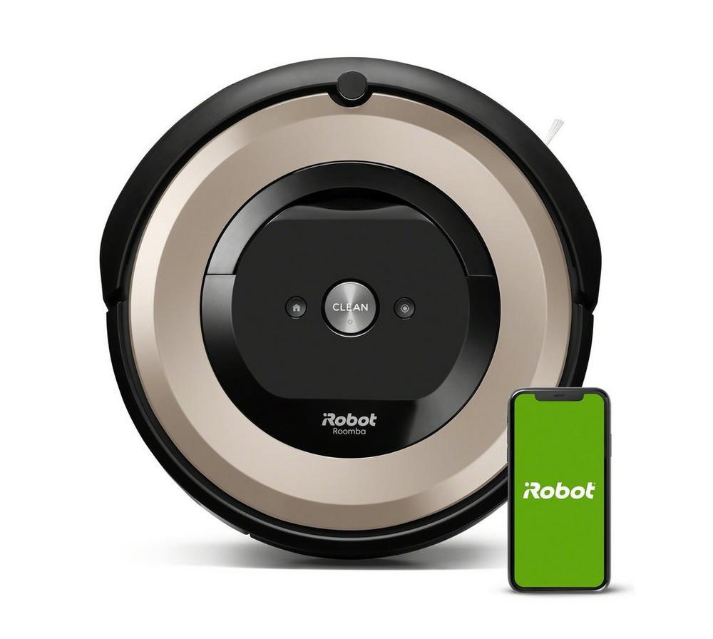 Irobot Roomba e6198 Robot stofzuiger Beige online kopen