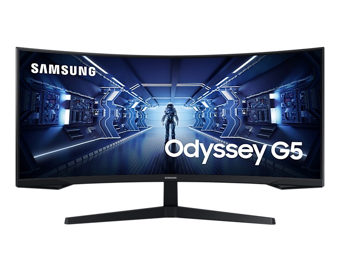 Samsung Odyssey G5 Gaming Monitor(LC34G55TWWRXEN)Monitor Zwart online kopen