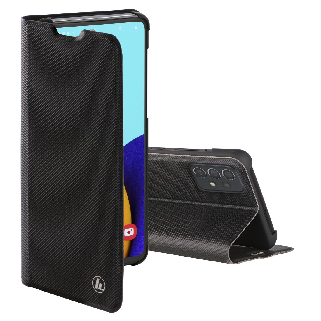 Hama Booklet Slim voor Galaxy A52 Telefoonhoesje Zwart