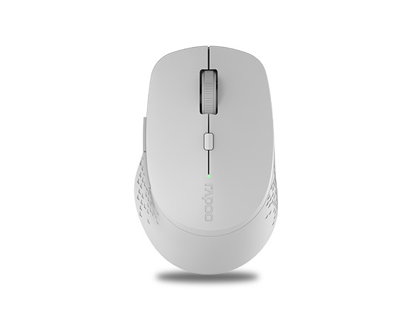 Rapoo M300 Silent Multi-mode Draadloze Muis Muis Grijs