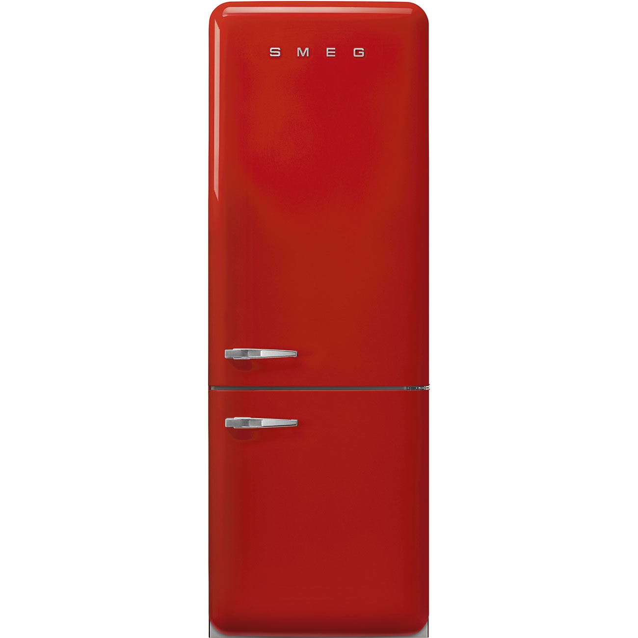 Smeg FAB38RRD5 - Koel- en vriescombinatie  - Scharnier rechts - Rood