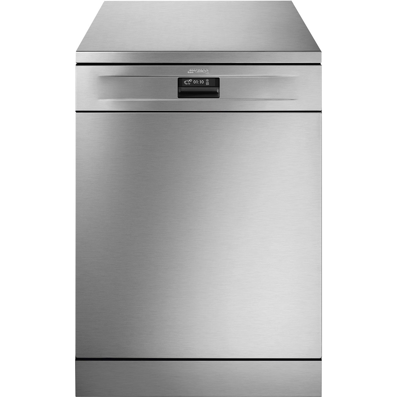 Smeg LVSP345BQX Vrijstaande vaatwasser Rvs