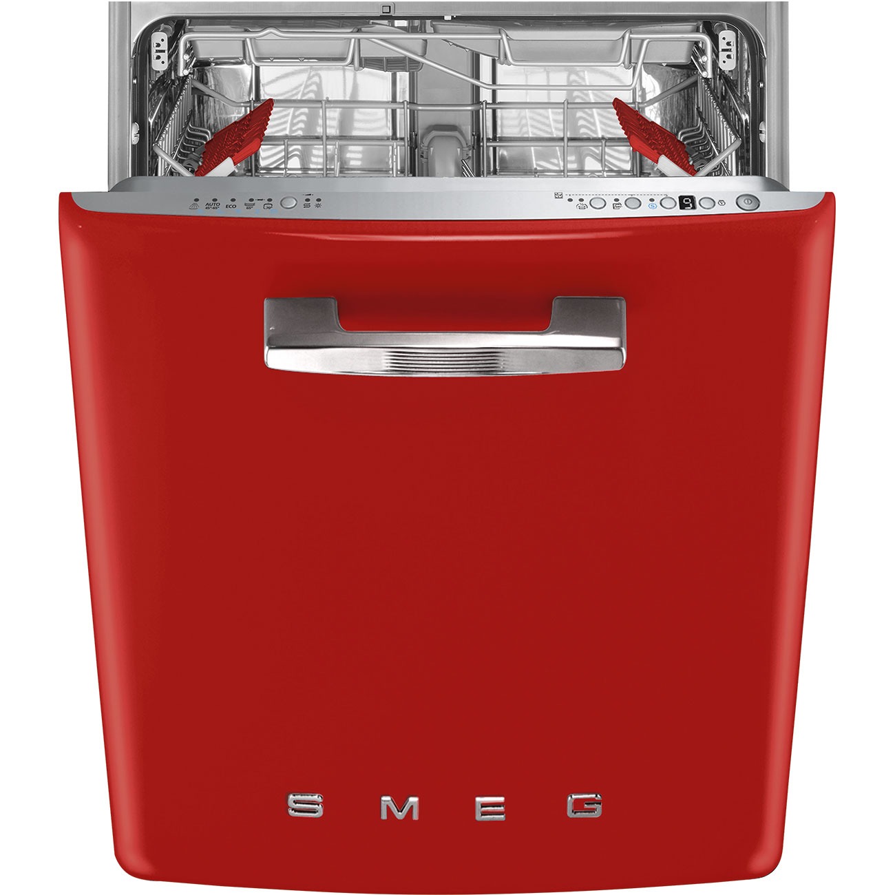 Smeg STFABRD3 Onderbouw vaatwasser Rood