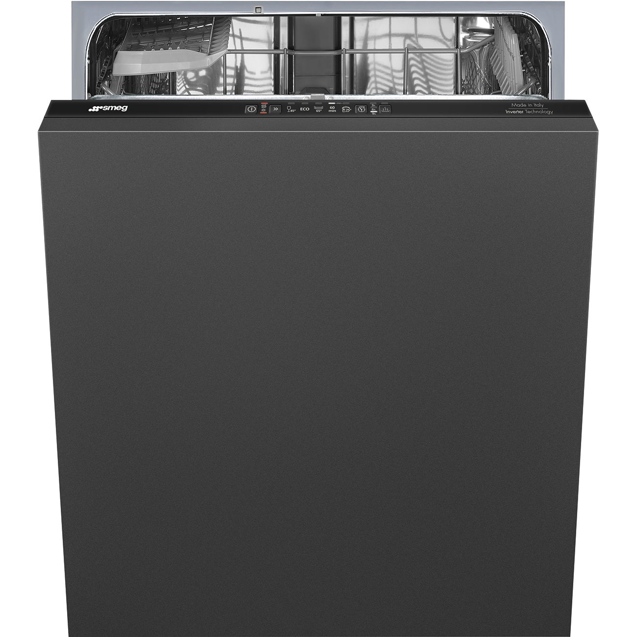 Smeg STL251C Vaatwasser Zwart