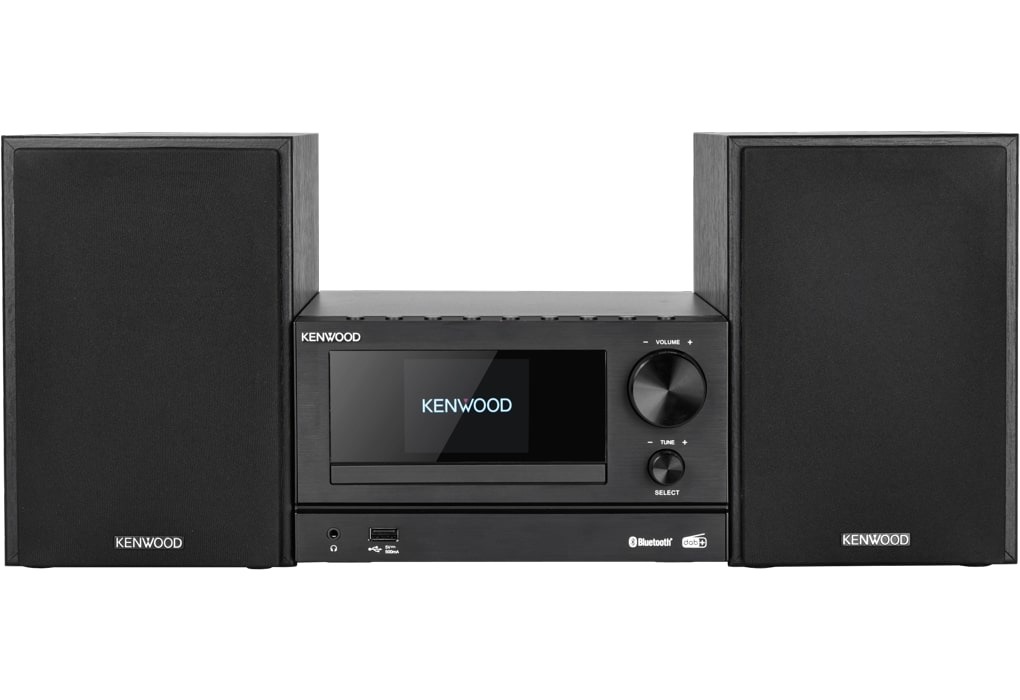 Kenwood M-7000-B Stereo set Zwart