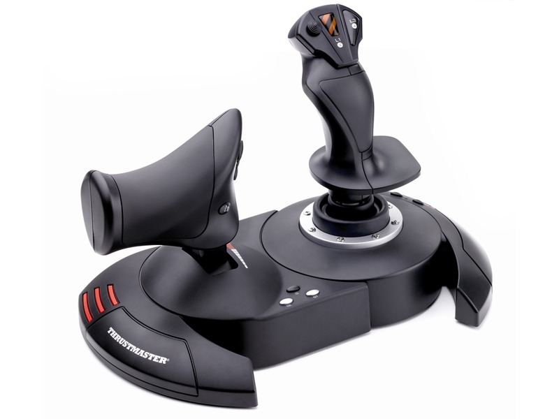 Thrustmaster T-Flight Hotas X PS3 / PC (joystick & gaz Throttle) Joystick Zwart