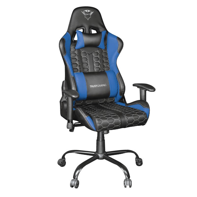 Trust GXT708B RESTO CHAIR Gaming stoel Blauw online kopen