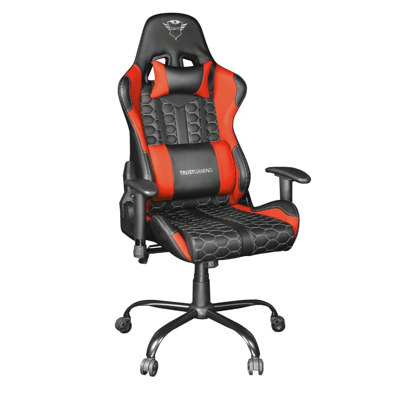 Trust GXT 708R Resto Gaming stoel, zwart rood online kopen