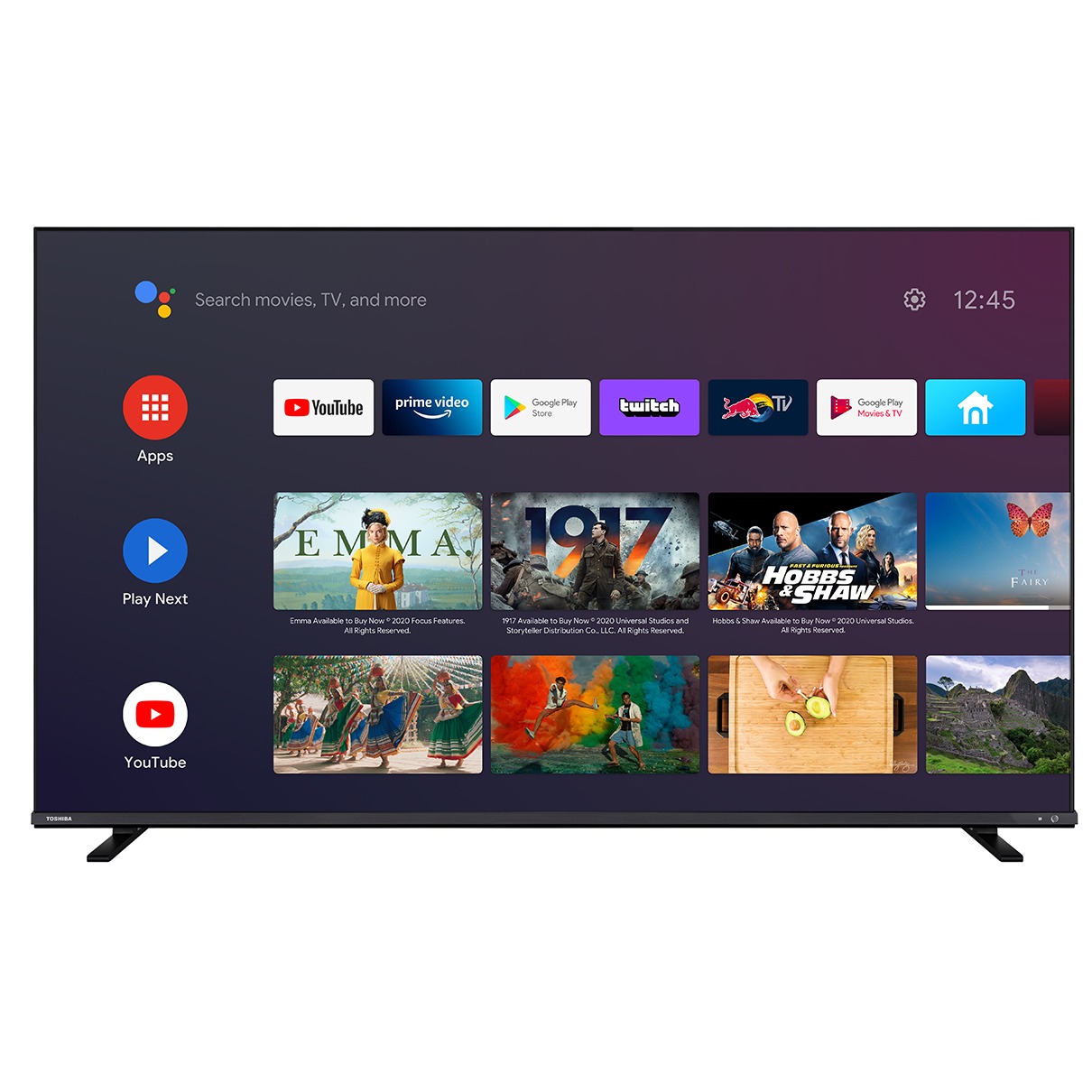 Toshiba QLED TV 65QA4C63DG, 164 cm/65 ", 4K Ultra HD, Android TV | Smart TV online kopen