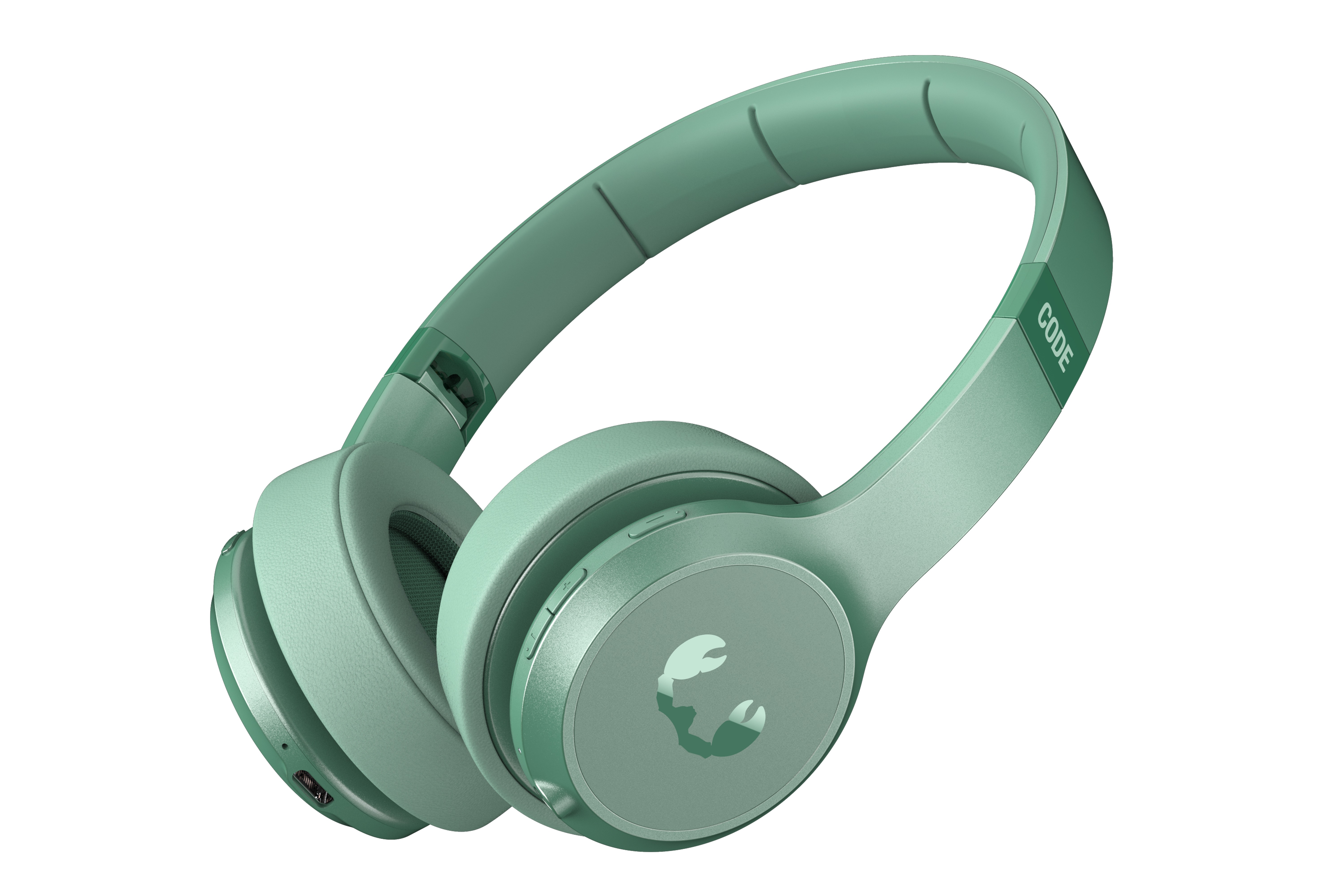 Fresh 'n Rebel Code ANC - Draadloze On-ear koptelefoon met Active Noise Cancelling - Misty Mint