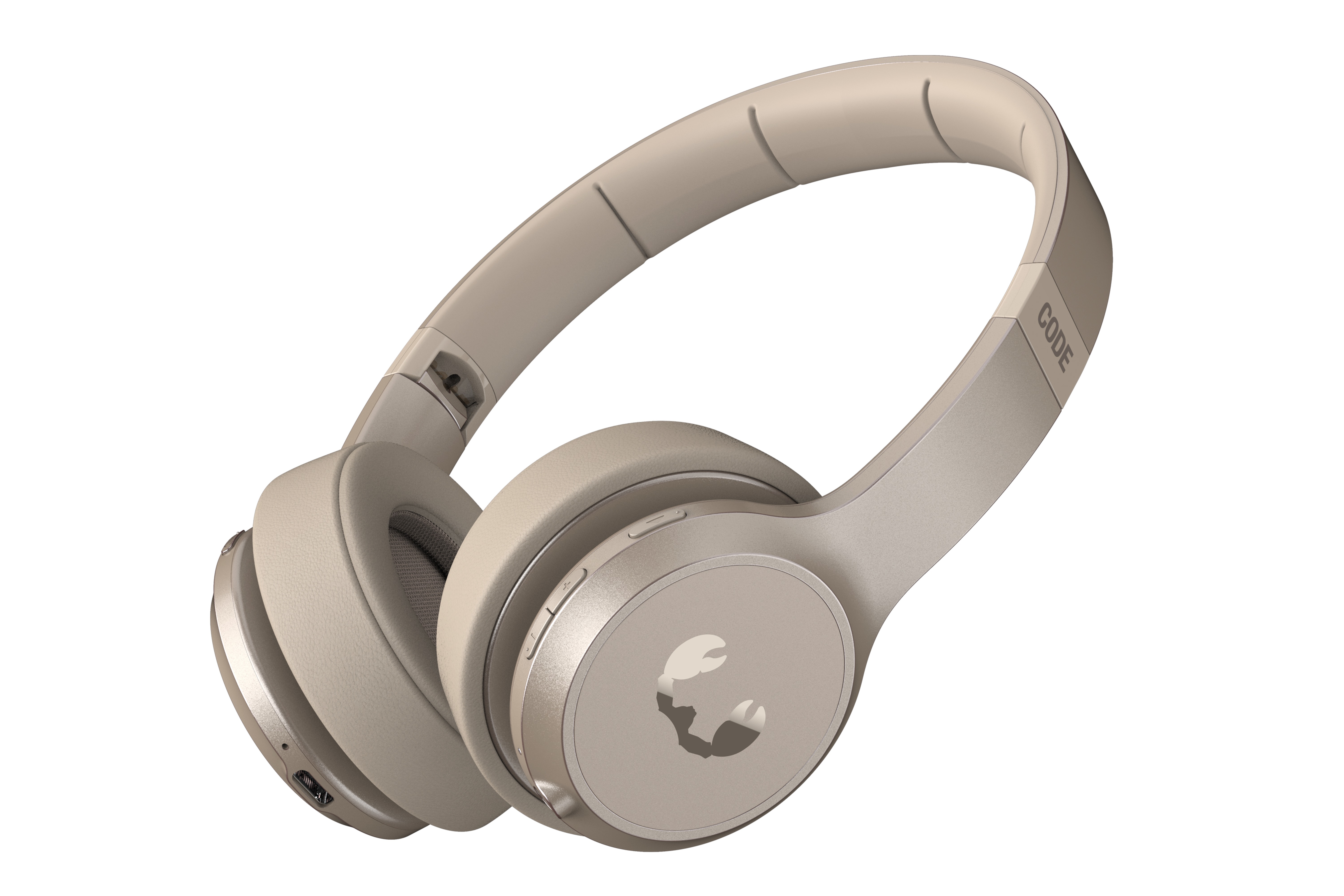 Fresh 'n Rebel Code ANC - Draadloze On-ear koptelefoon met Active Noise Cancelling - Silky Sand