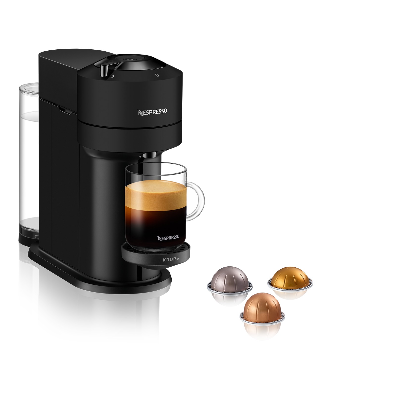 Krups Nespresso Vertuo Next XN910N Mat Zwart