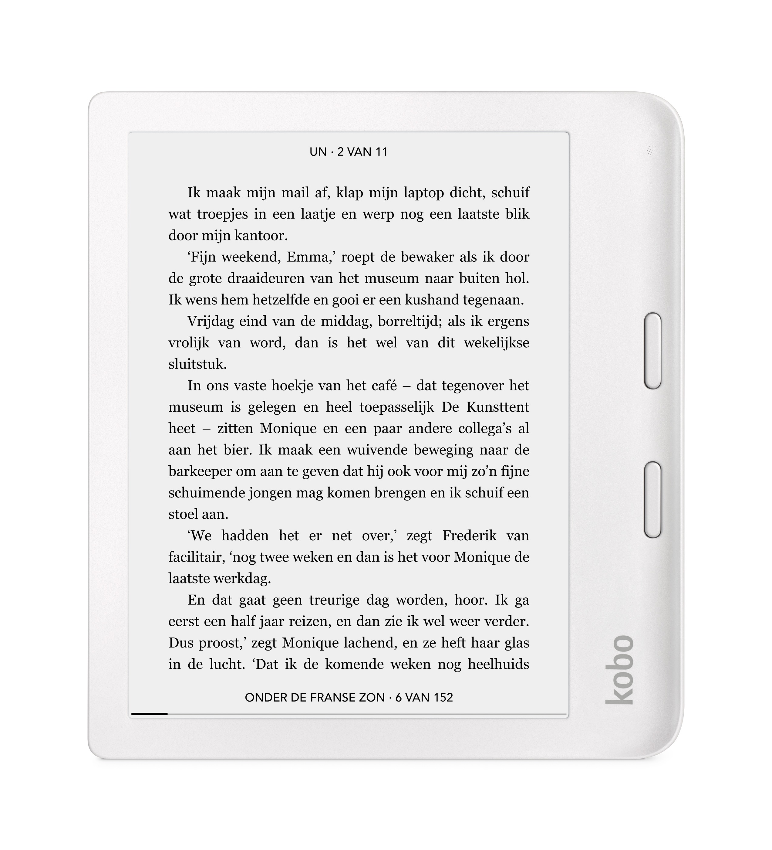 Kobo e-reader Libra 2 (Wit)