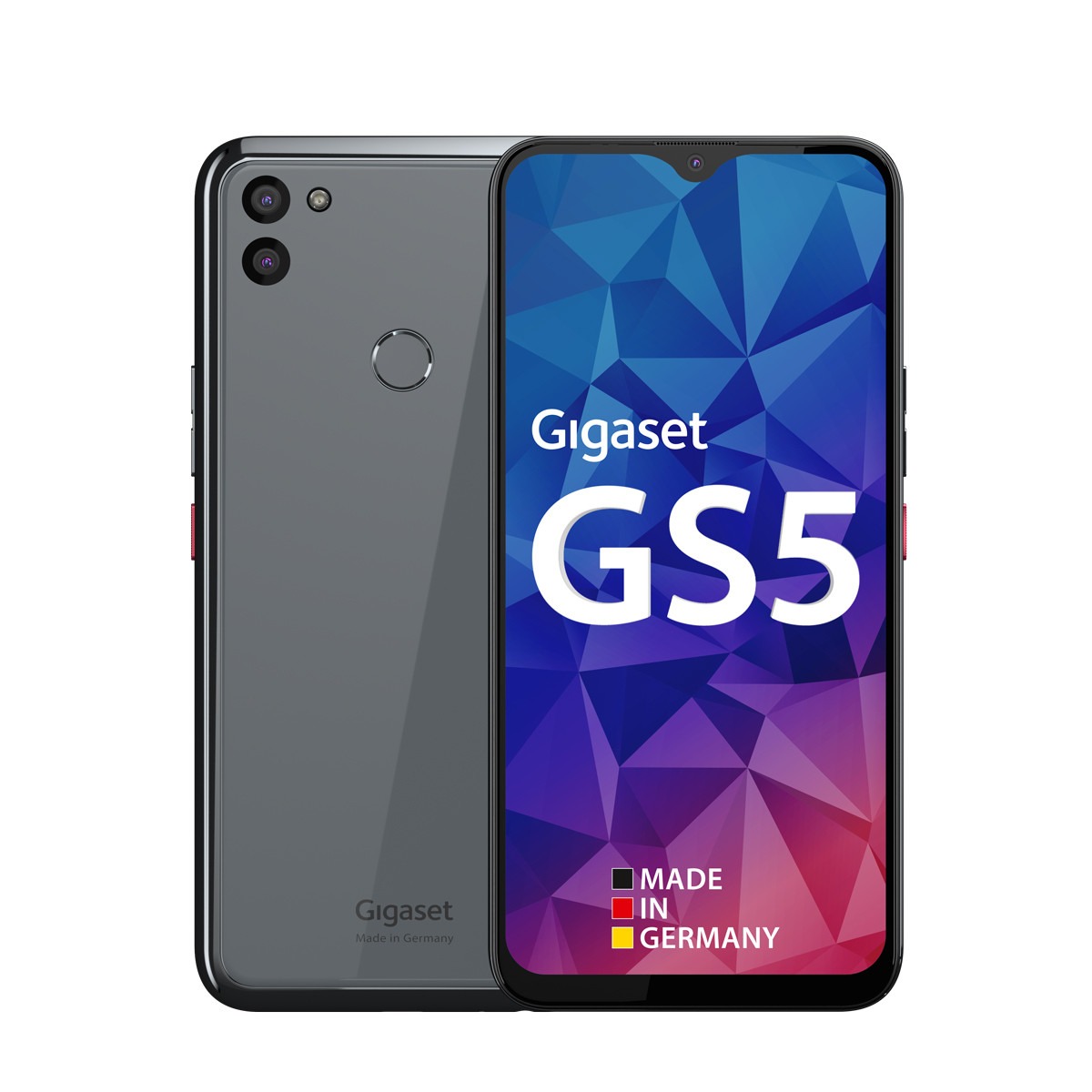 Gigaset GS5 128GB Smartphone Grijs