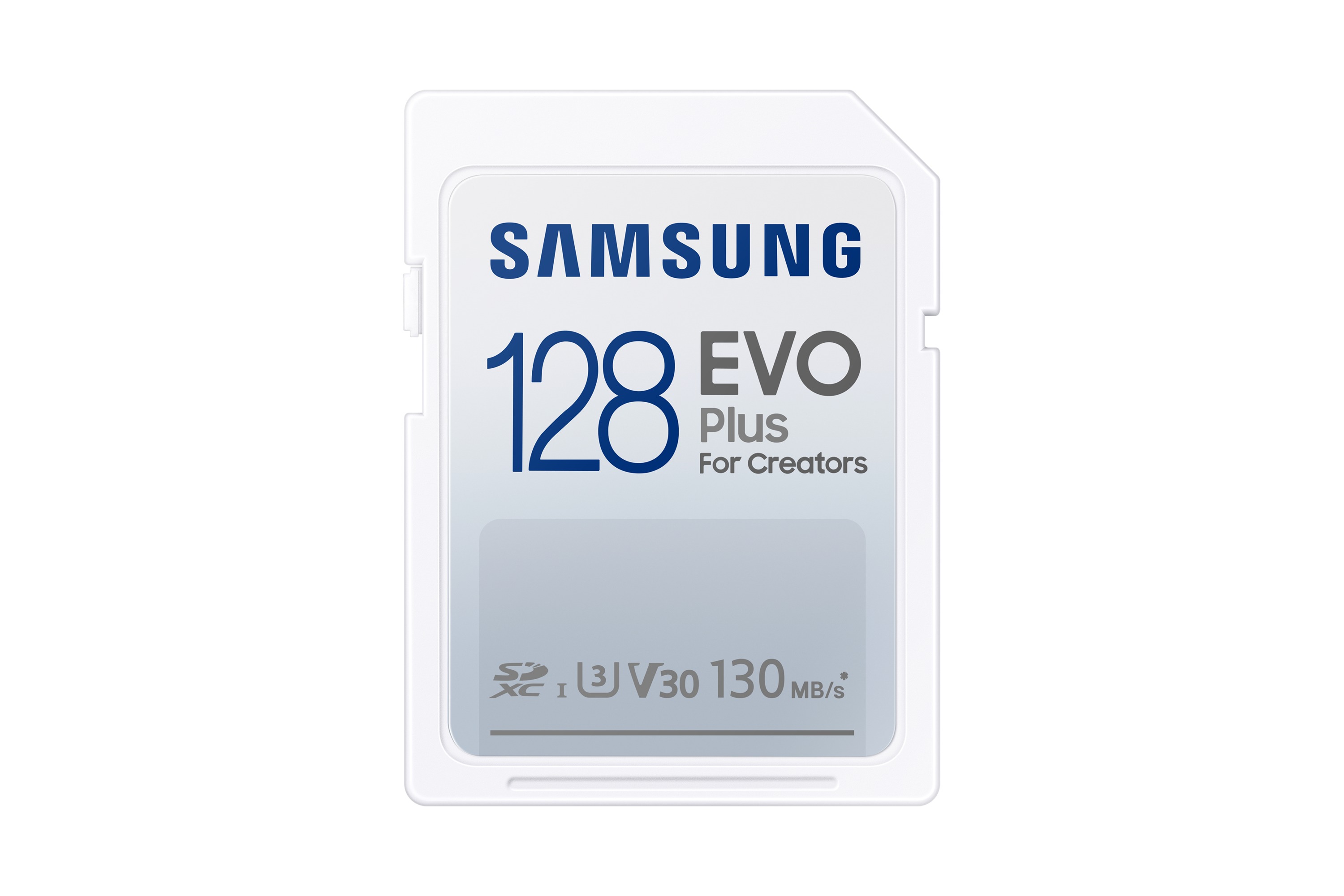 Samsung EVO Plus 128GB SDXC SD-Kaart Wit