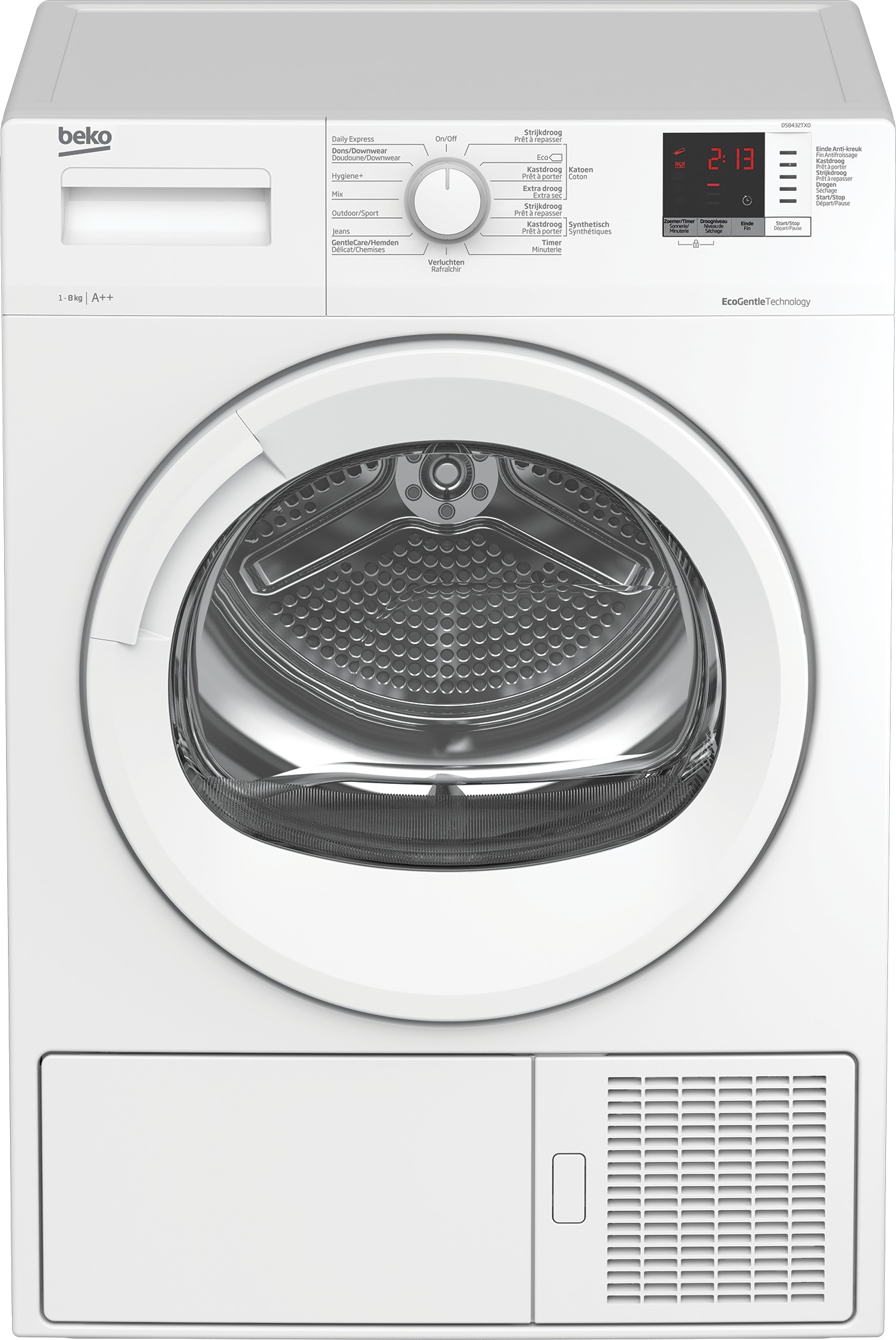 Beko DS8432TX0 Warmtepompdroger Wit online kopen