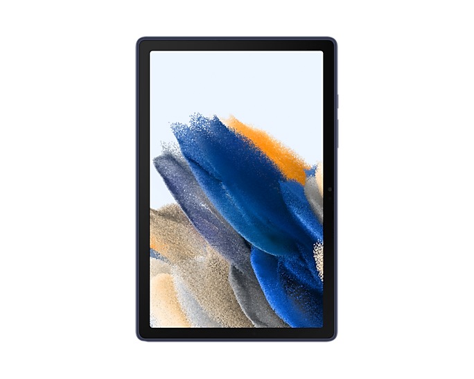 Samsung Clear Edge Cover voor Galaxy Tab A8 Tablethoesje Blauw