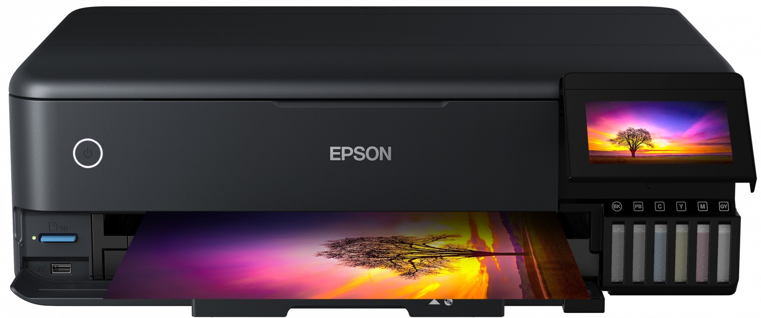 Epson EcoTank Photo ET-8550 All-in-one inkjet printer Zwart