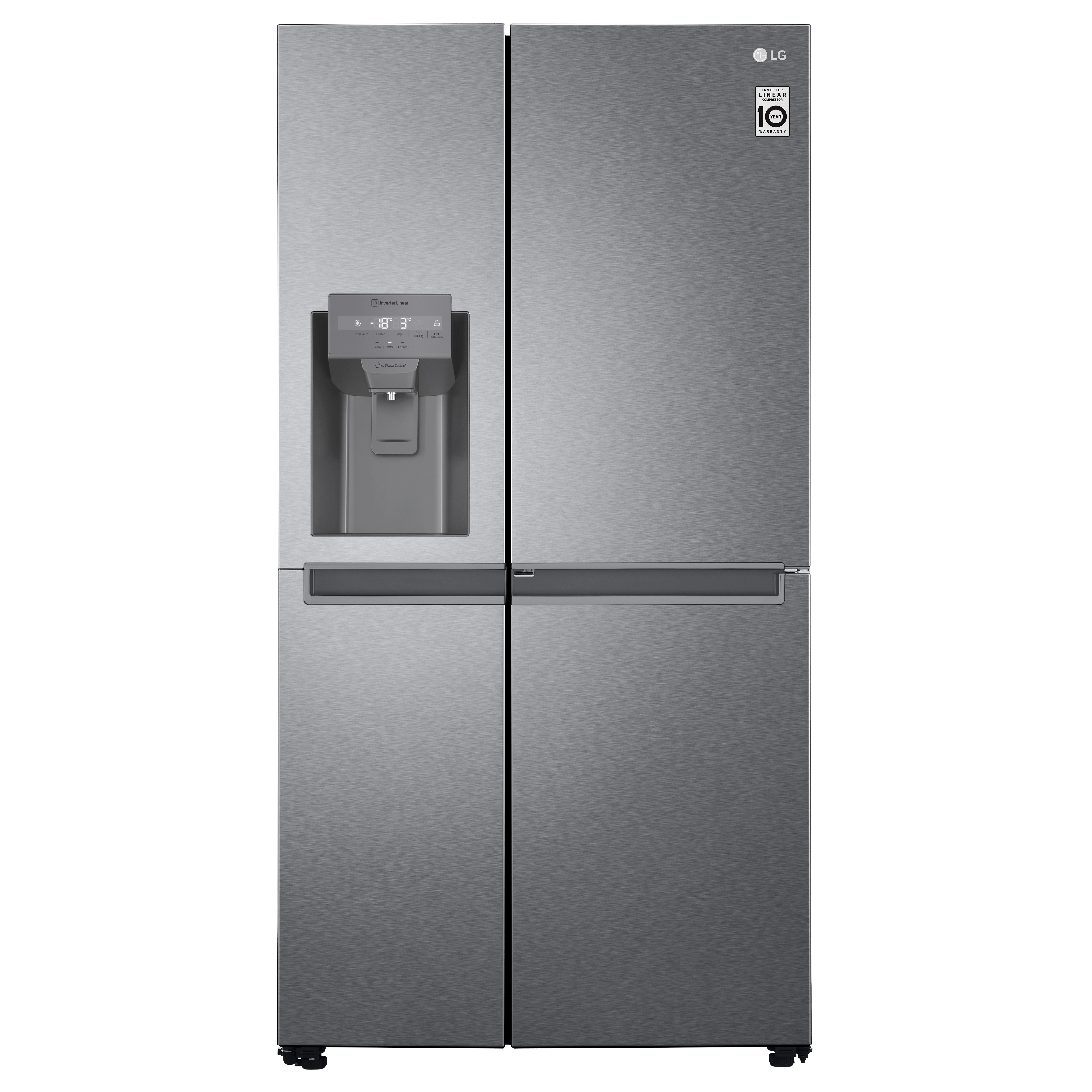 LG GSJV31DSXE Amerikaanse koelkast Grijs