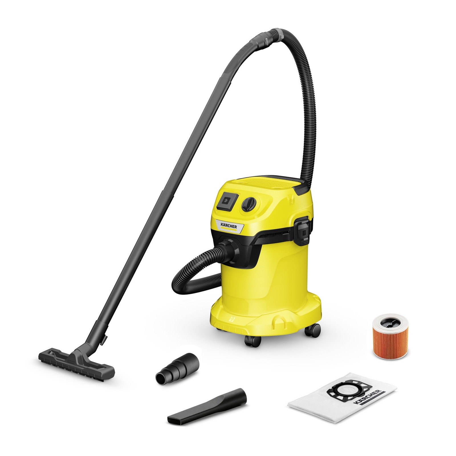 Karcher Kärcher WD 3 P V 17/4/20 Nat En Droogzuiger 1000W online kopen