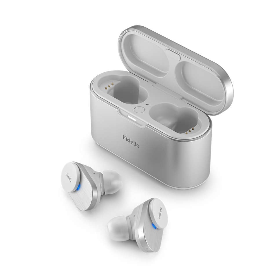 Philips Fidelio T1 In ear Koptelefoon Draadloos Met Anc Zilver online kopen