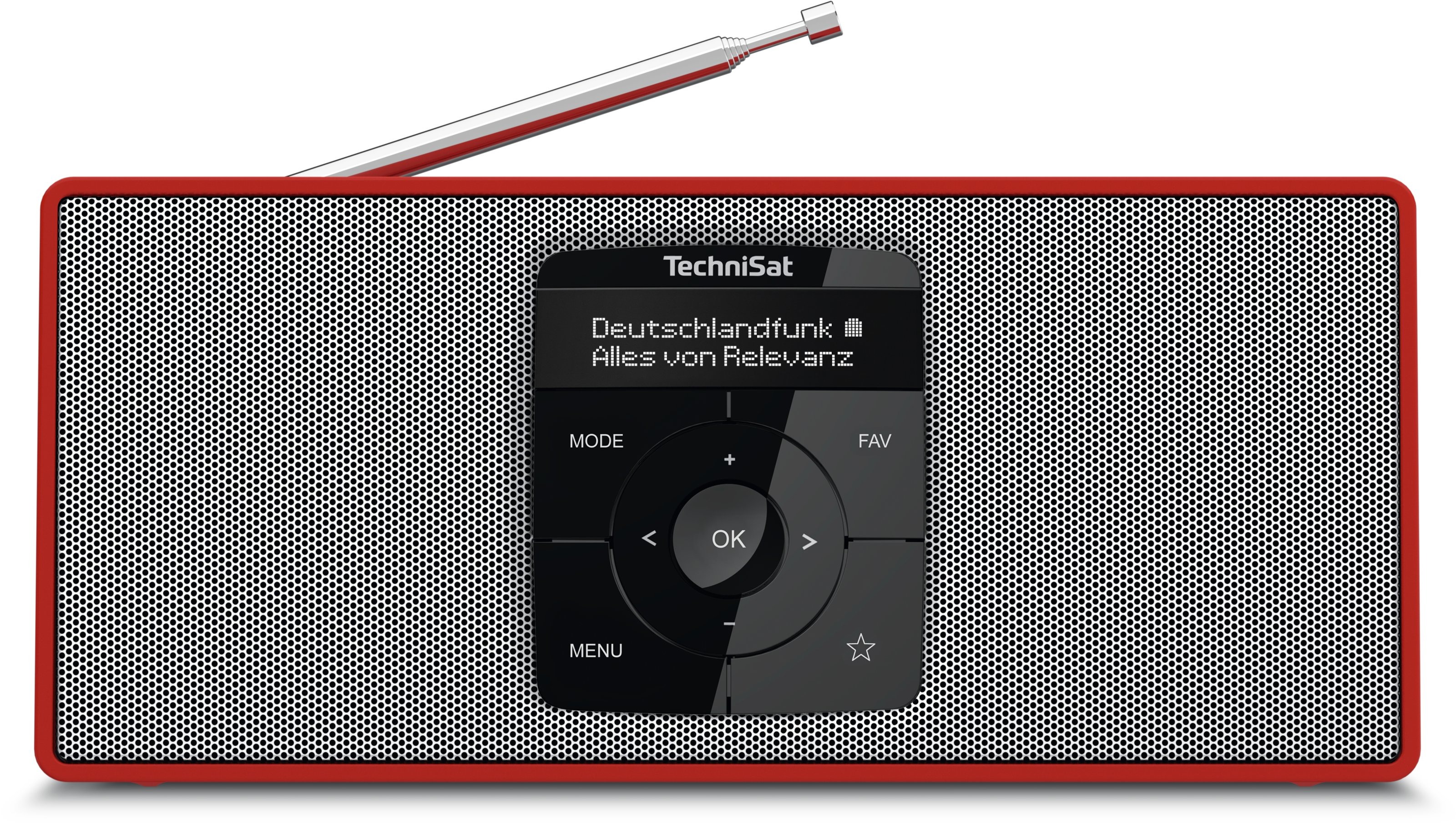 TechniSat Digitradio 2 S DAB radio Rood