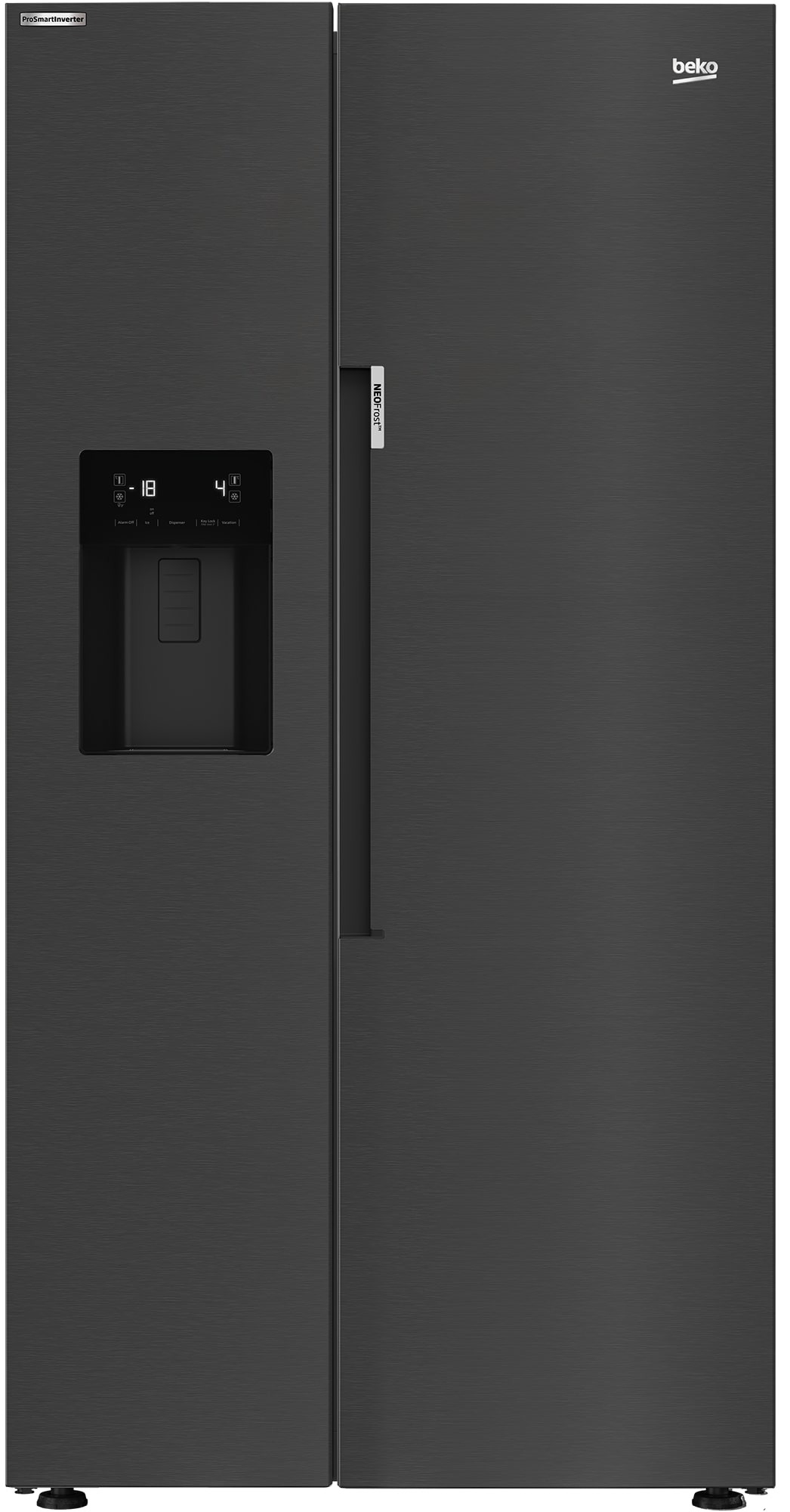 BEKO GN162341XBRN Amerikaanse koelkast