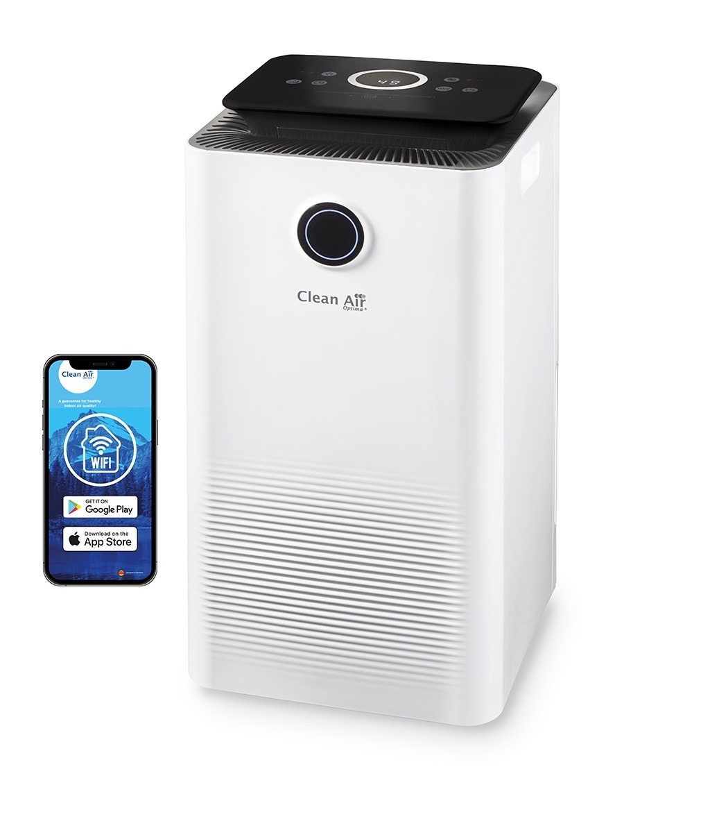 Clean Air Optima® CA-704 Smart - 2in1 Luchtontvochtiger en Luchtreiniger - 10 liter/dag - 5 voudige filtertechnologie - Ultrastille werking