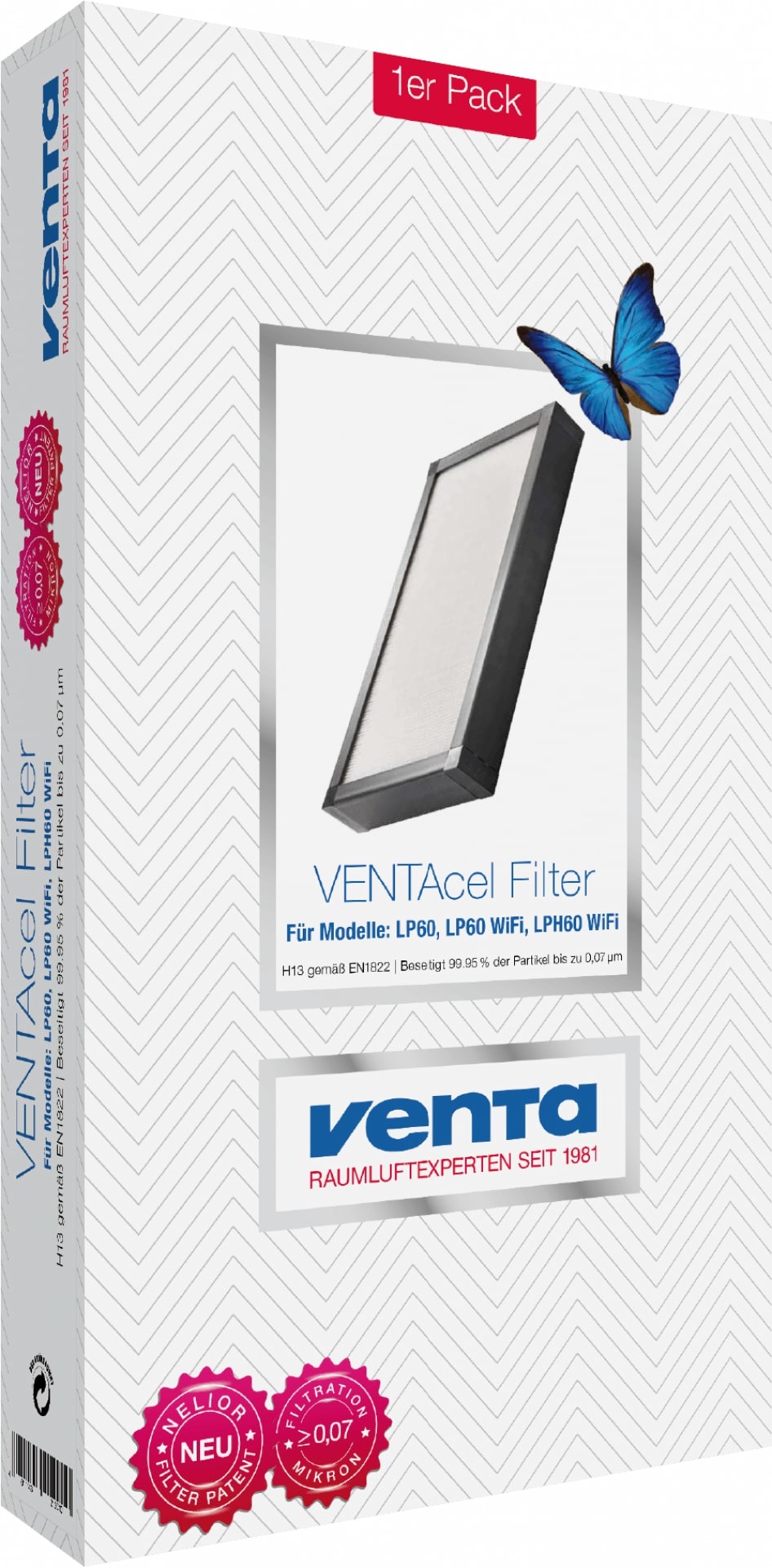 Venta VENTAcel -H14 Clean room Filter Klimaat accessoire