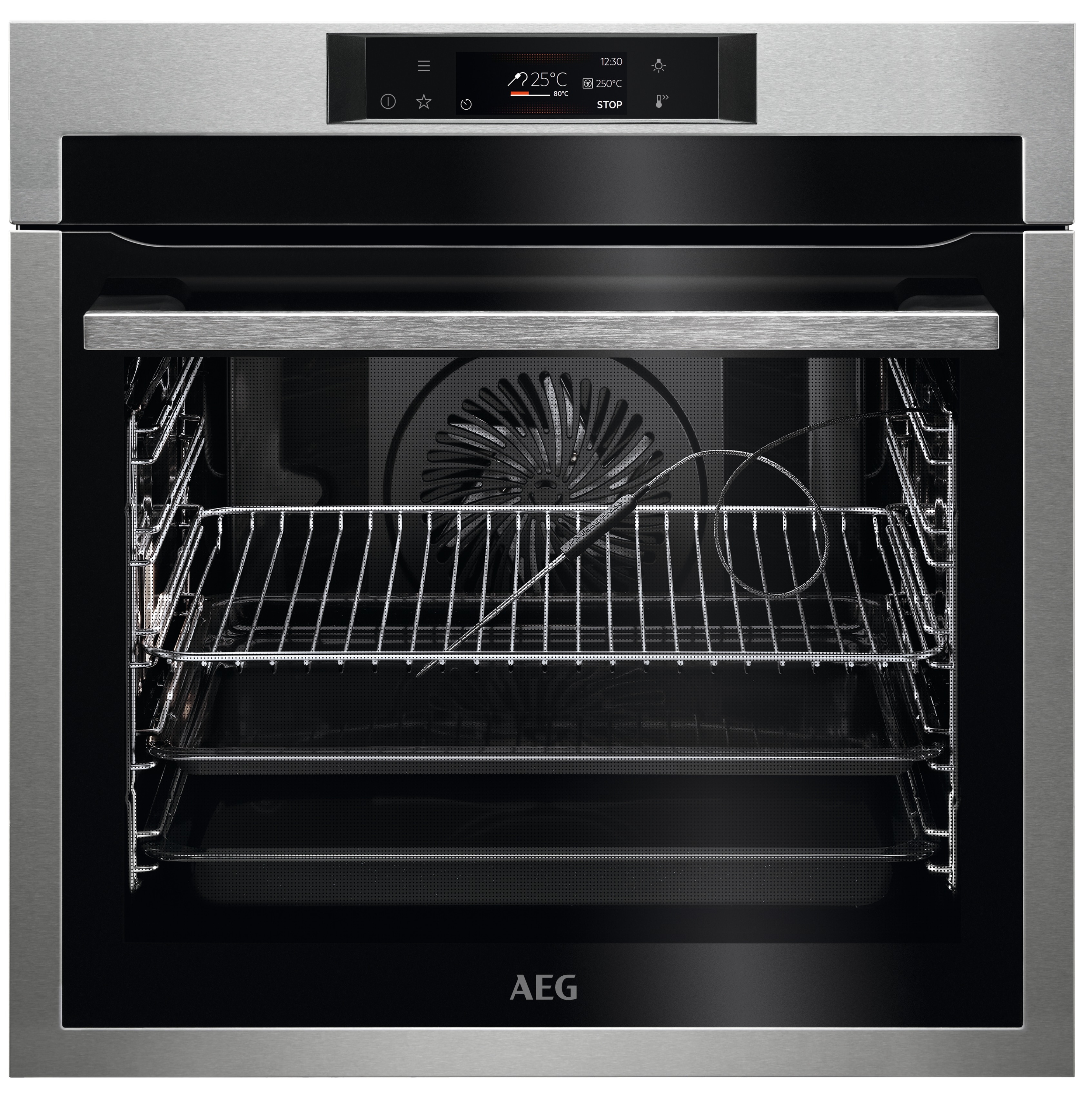 AEG BPE742080M Inbouw oven Rvs