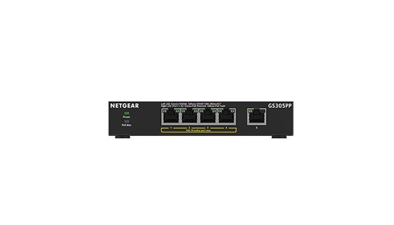 Netgear GS305PP-100PES Switch Zwart