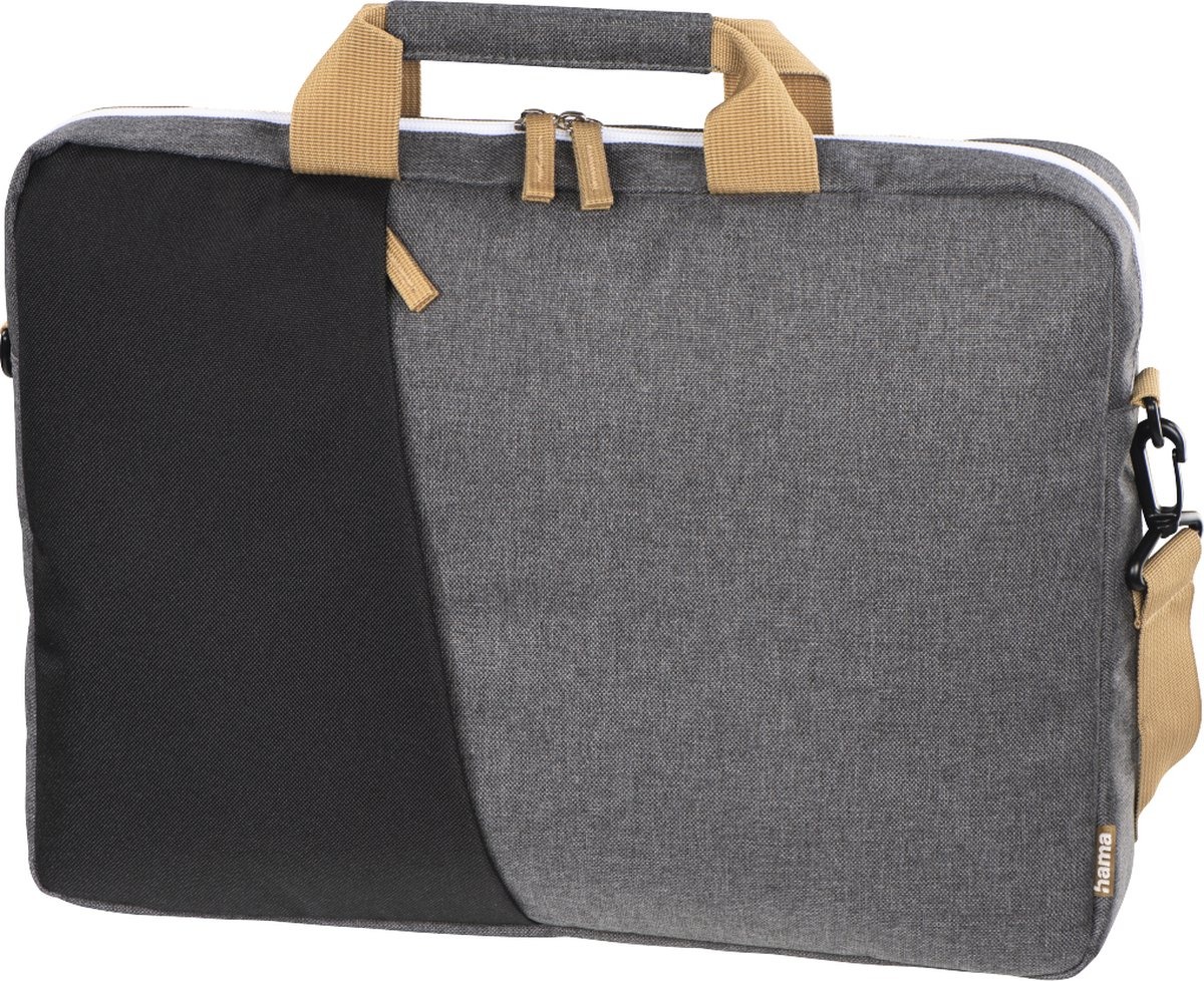 Hama Laptoptas Florenz Geschikt voor max. (laptop): 43,9 cm (17,3) Zwart, Grijs