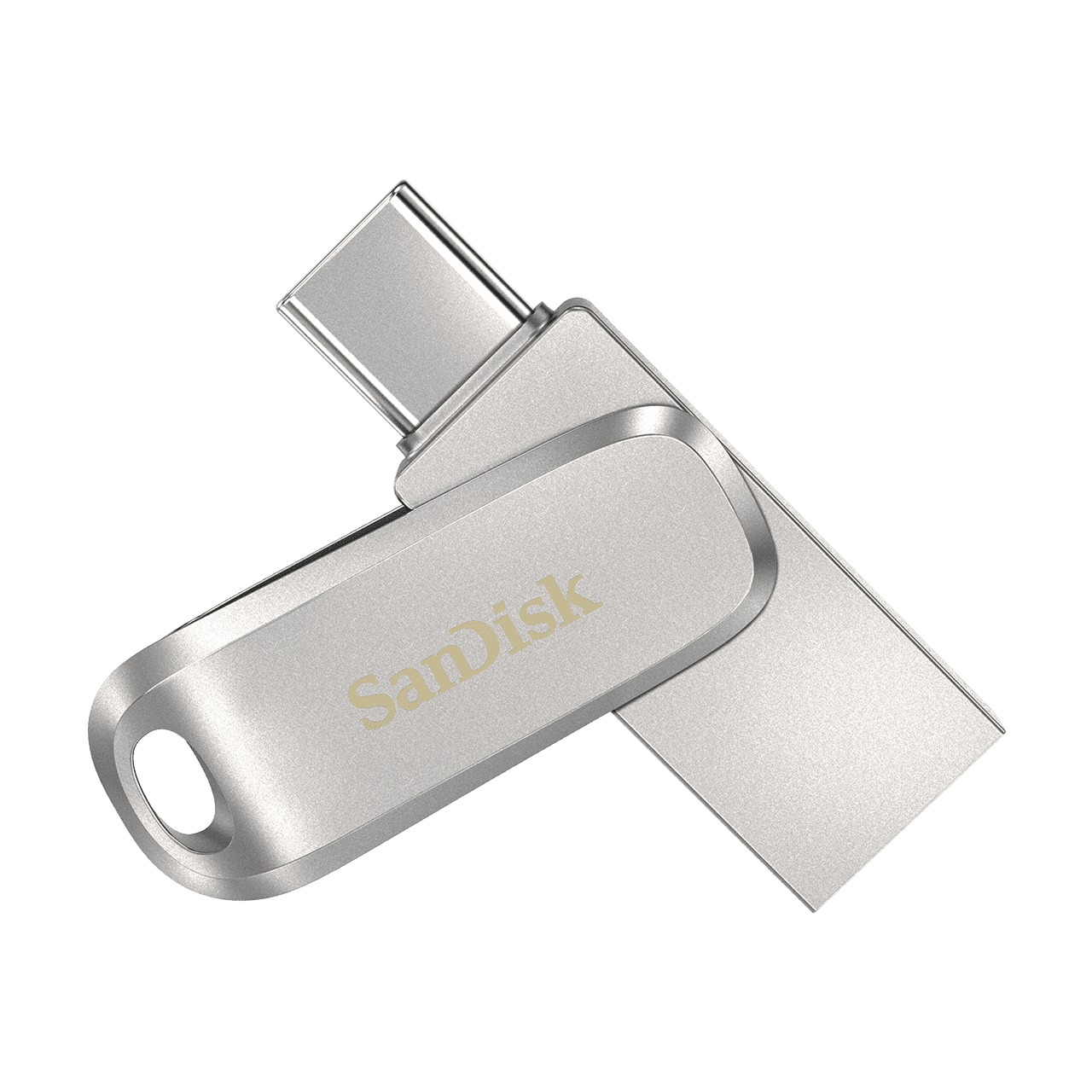 SanDisk Dual Drive Ultra 3.1 Luxe 256GB (USB-C) USB-sticks Zilver aanbieding