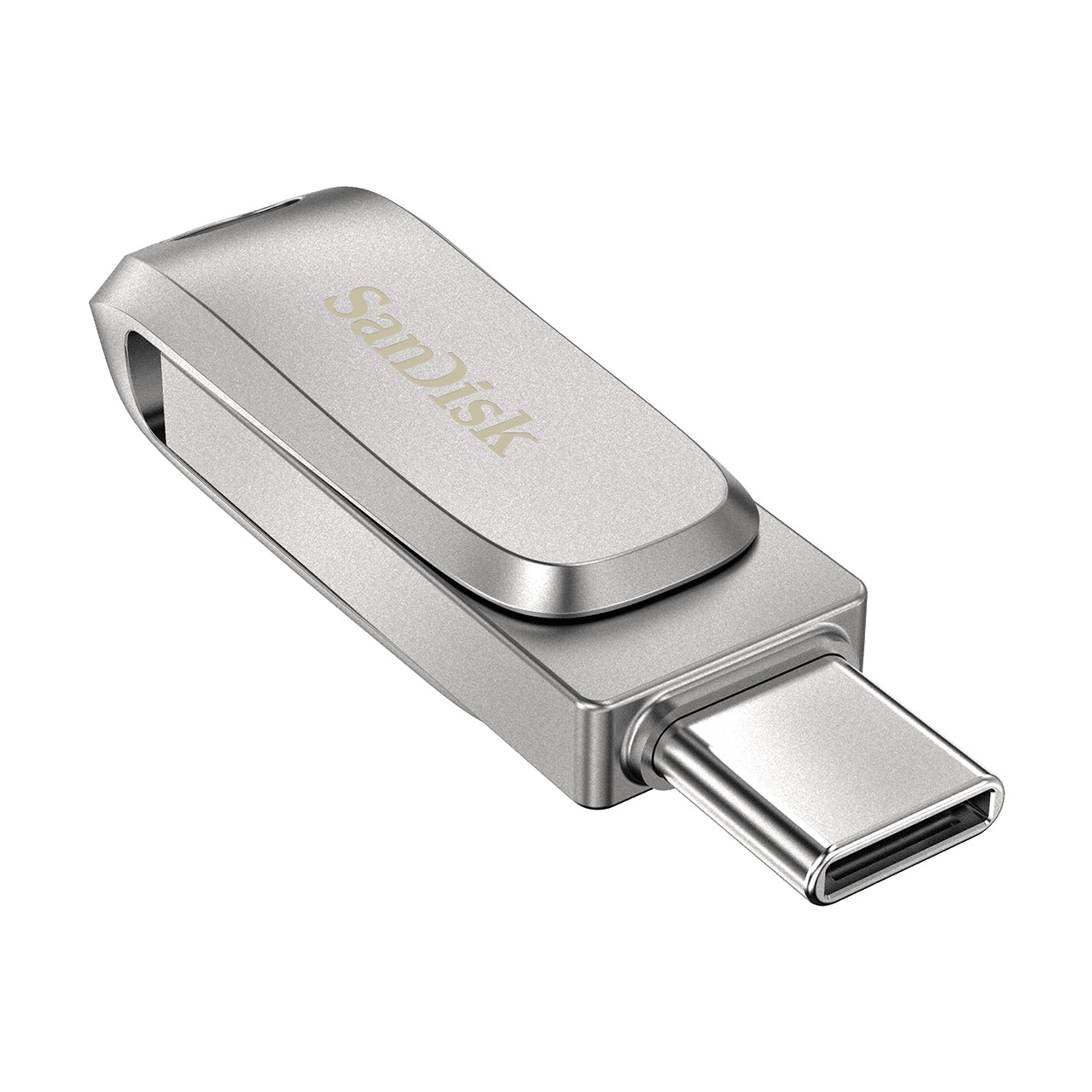 SanDisk Dual Drive Ultra 3.1 Luxe 32GB (USB-C) USB-sticks Grijs