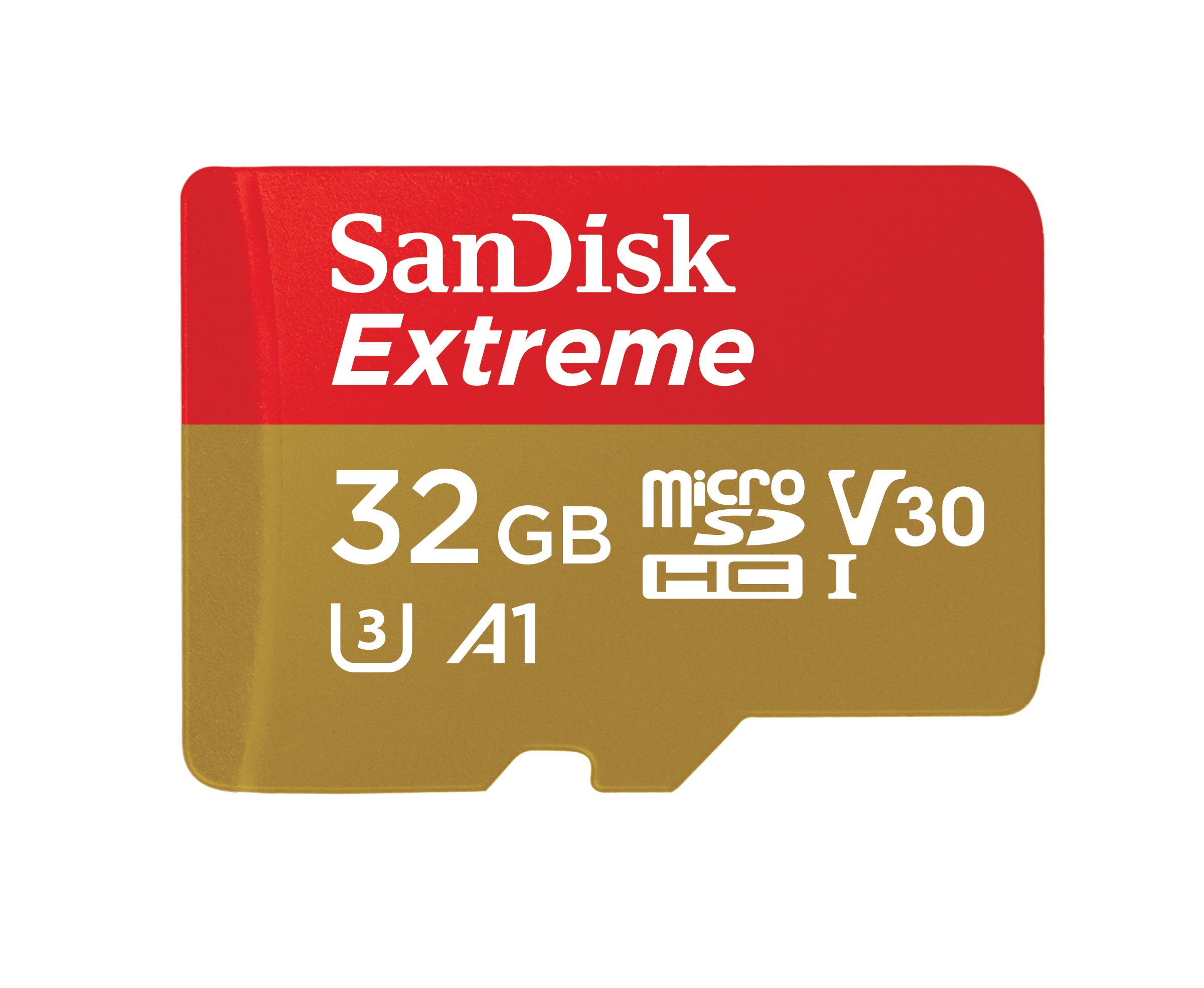 Sandisk Extreme 32GB MicroSDHC UHS-I Klasse 10 flashgeheugen