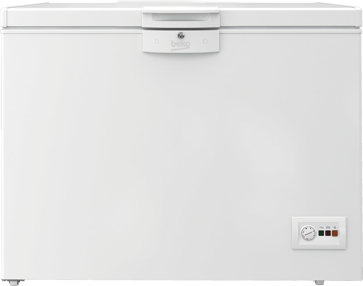 Beko HSA24540N Vriezer Wit