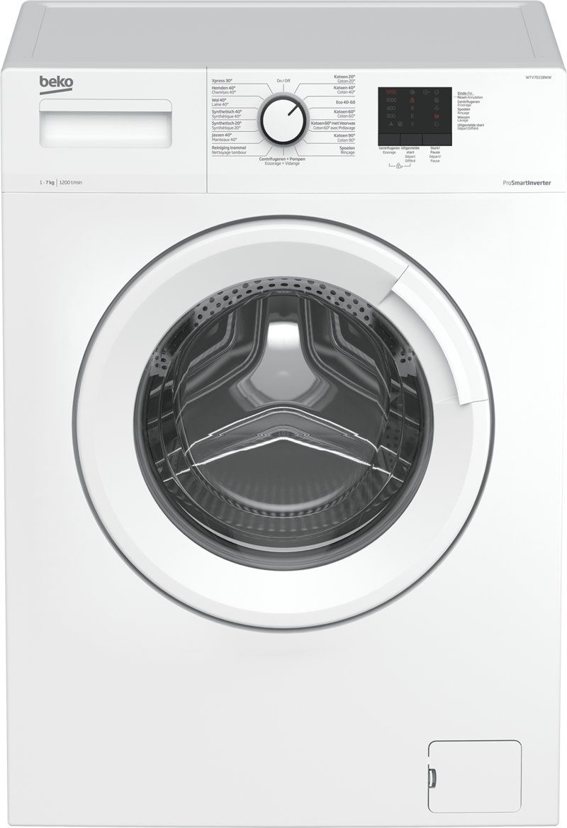 Beko WTV7611BWW Wasmachine