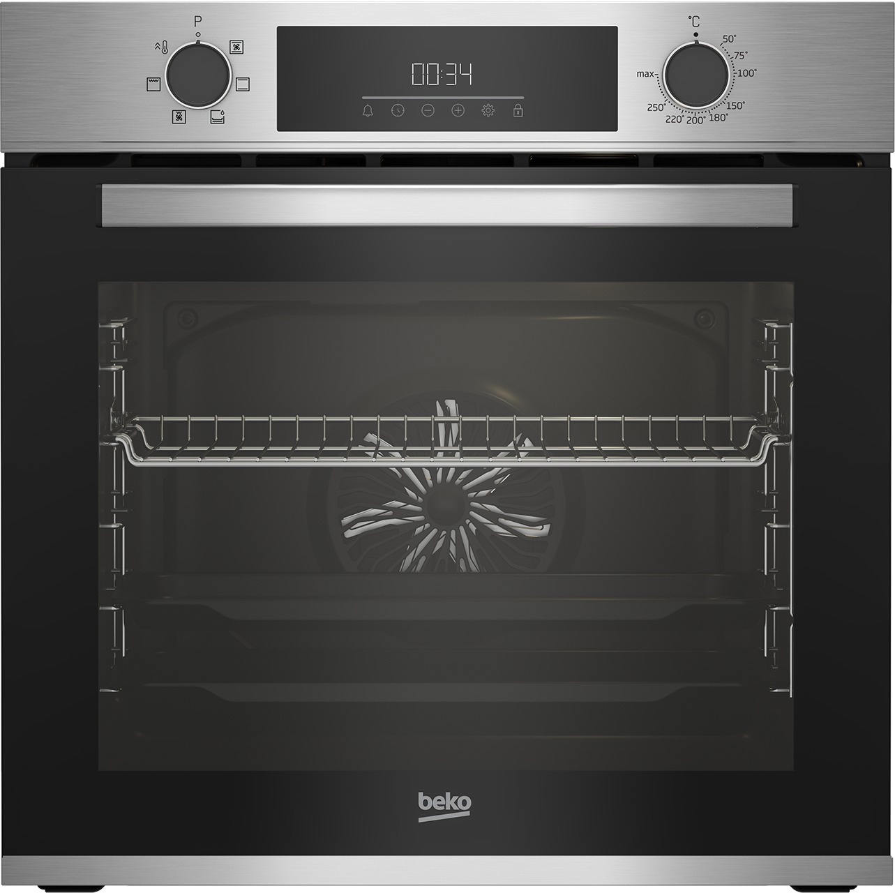 Beko BBIE12300XD Inbouw oven Zilver aanbieding